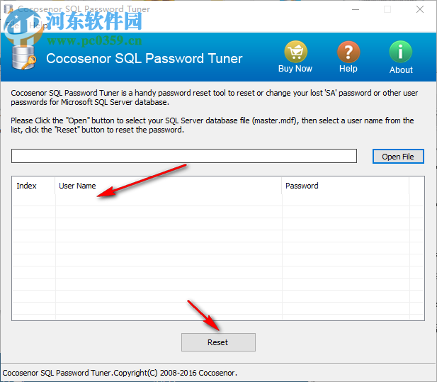 Cocosenor SQL Password Tuner(SQL密码恢复工具) 3.1.0 官方版