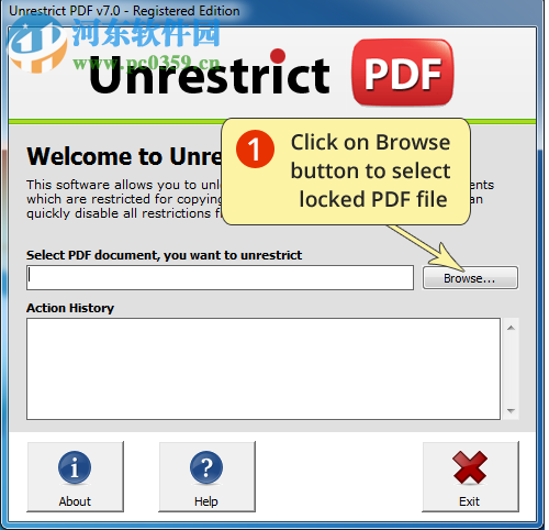 PDF密码删除软件(Unrestrict PDF) 7.0 官方版