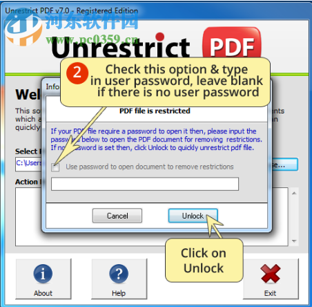 PDF密码删除软件(Unrestrict PDF) 7.0 官方版