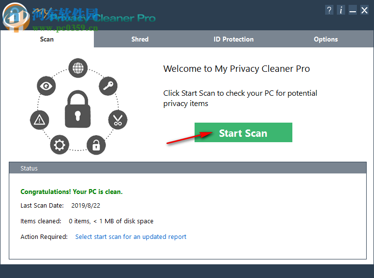 My Privacy Cleaner Pro(上网痕迹擦除工具) 3.1 免费版