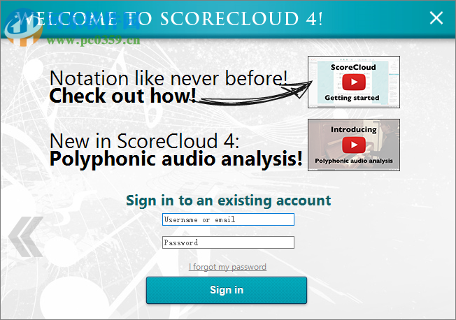 ScoreCloud(听声作曲软件) 4.3.2 官方版