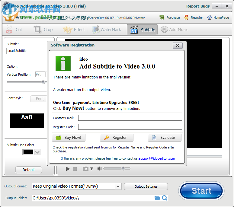 idoo Add Subtitles to Video(视频字幕添加软件) 3.0.0 官方版
