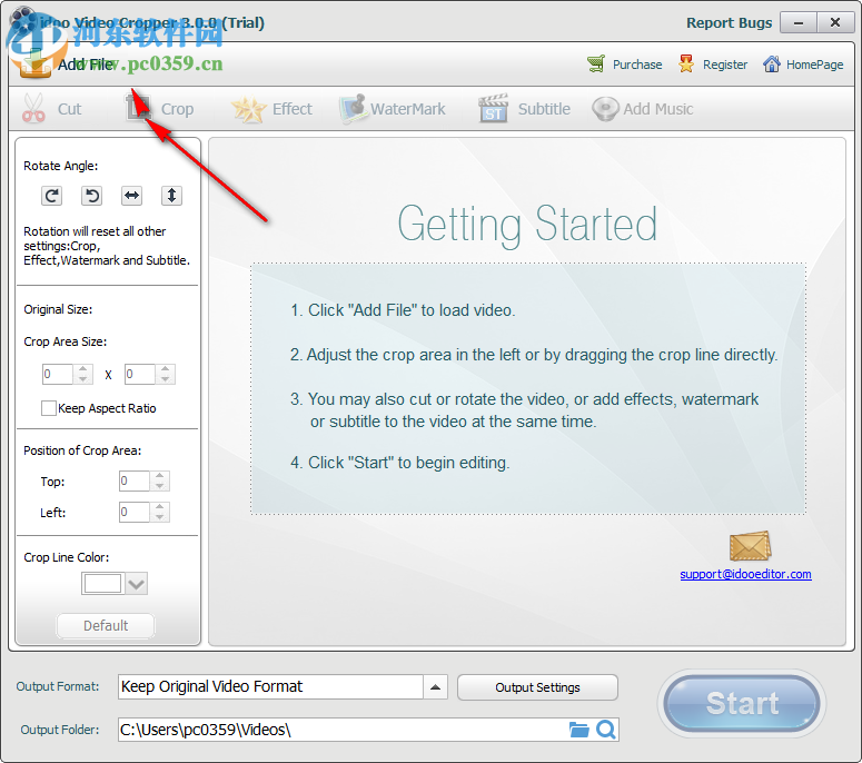 idoo Video Cropper(视频裁剪工具) 3.0.0 官方版