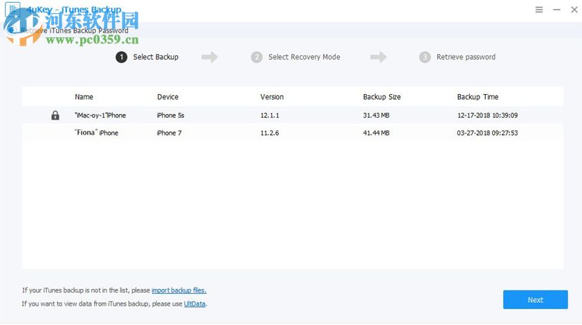 Tenorshare 4uKey iTunes Backup(iTunes备份工具) 5.2.0.3 免费版