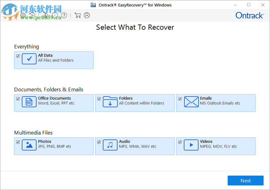 Ontrach EasyRecovery(批量<a href=https://www.pc0359.cn/s/recovery/ target=_blank class=infotextkey>数据恢复</a>软件)