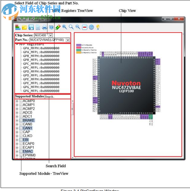 新唐单片机工具(NuTool-PinConfigure) 1.15.0006 官方版