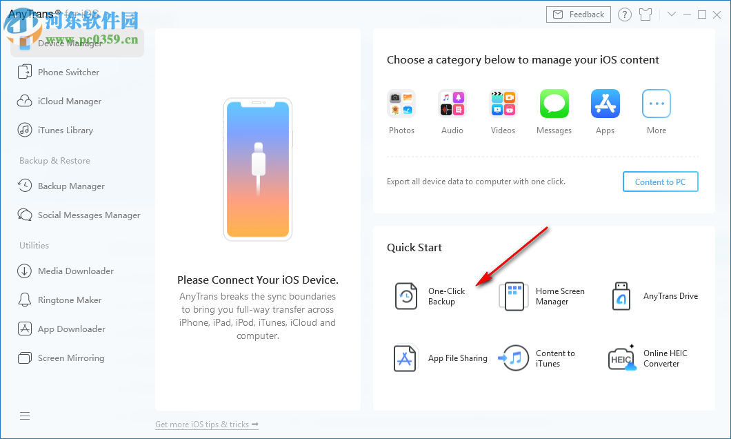 AnyTrans for iOS(IOS传输管理工具)
