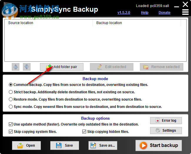 SimplySync Backup 1.5.2.0 免费版