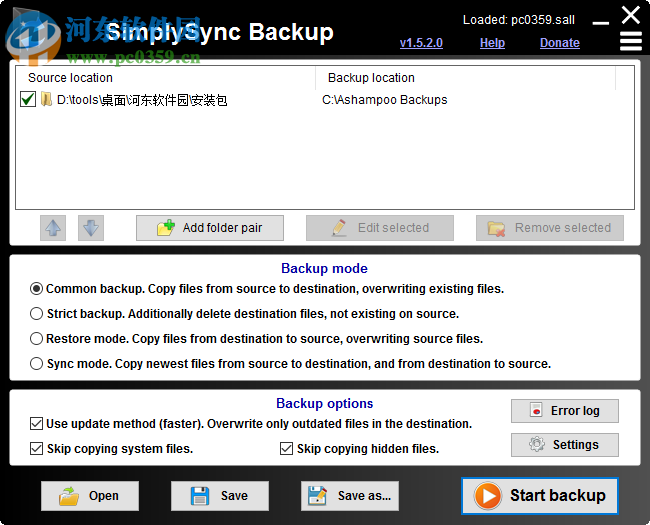 SimplySync Backup 1.5.2.0 免费版