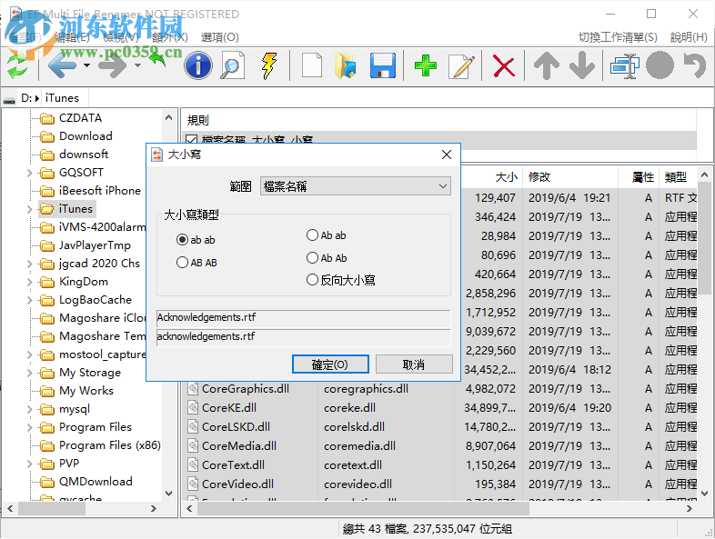 EF Multi File Renamer(多文件重命名器)