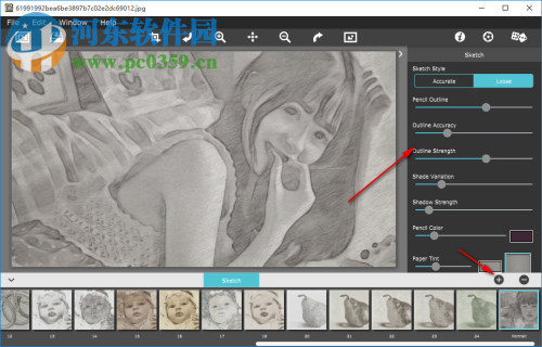 PhotoArtista Sketch(照片转素描软件) 2.00 官方版