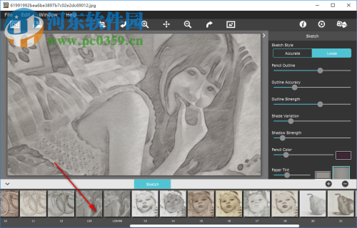 PhotoArtista Sketch(照片转素描软件) 2.00 官方版
