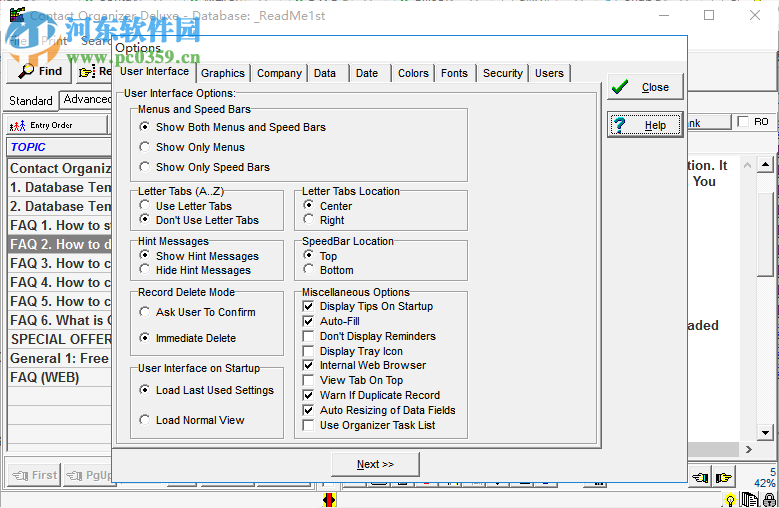 Contact Organizer Deluxe 4.1 免费版