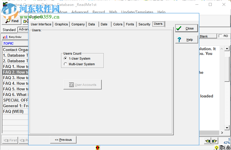 Contact Organizer Deluxe 4.1 免费版