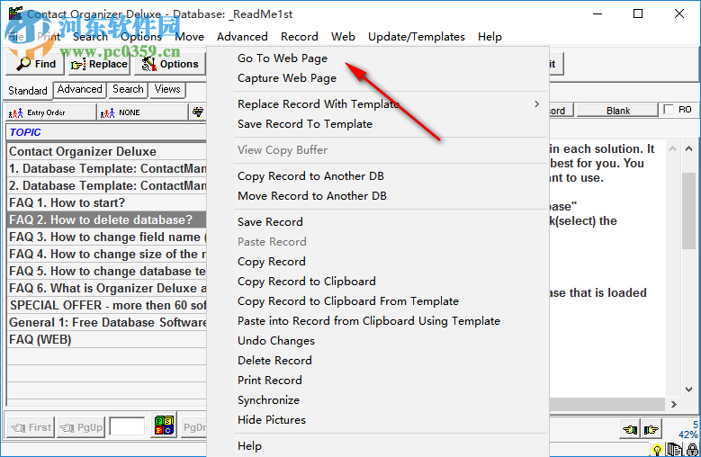 Contact Organizer Deluxe 4.1 免费版
