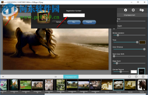 PhotoArtista Oil(照片转艺术化效果工具) 2.50 官方版