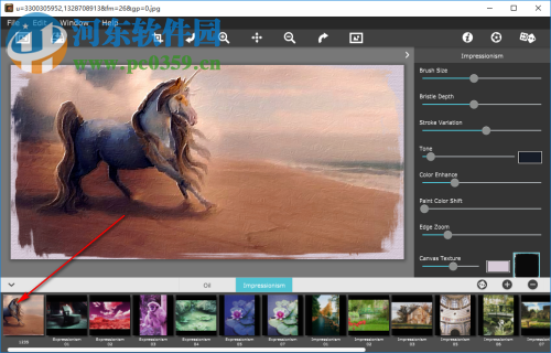 PhotoArtista Oil(照片转艺术化效果工具) 2.50 官方版