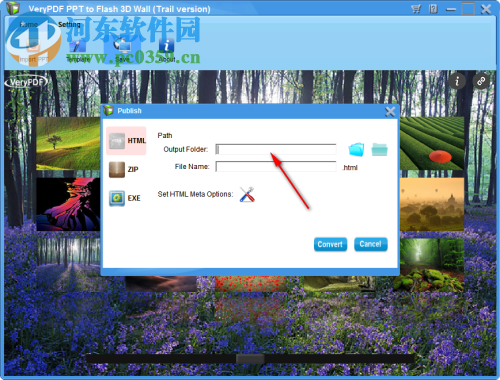 VeryPDF PPT to Flash 3D Wall(PPT转Flash工具) 2.0 官方版