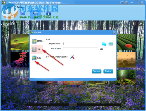 VeryPDF PPT to Flash 3D Wall(PPT转Flash工具) 2.0 官方版