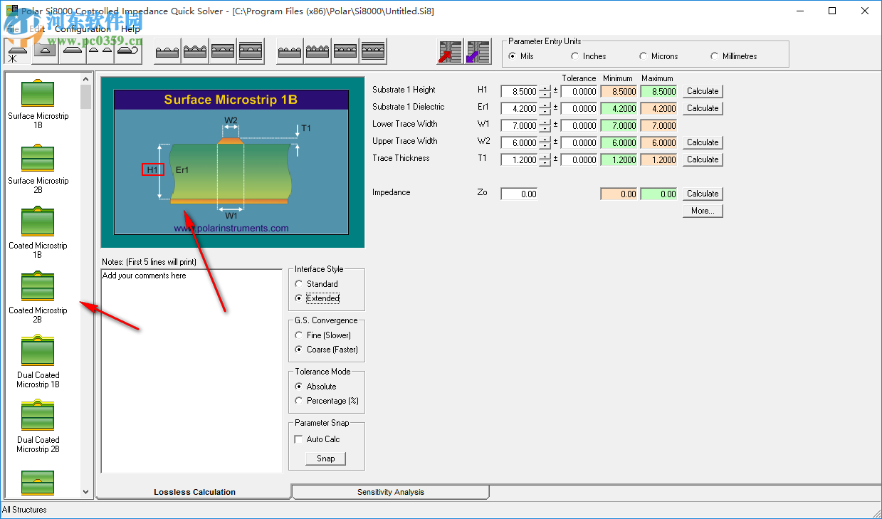 Polar Si8000阻抗设计软件 10.01 免费版