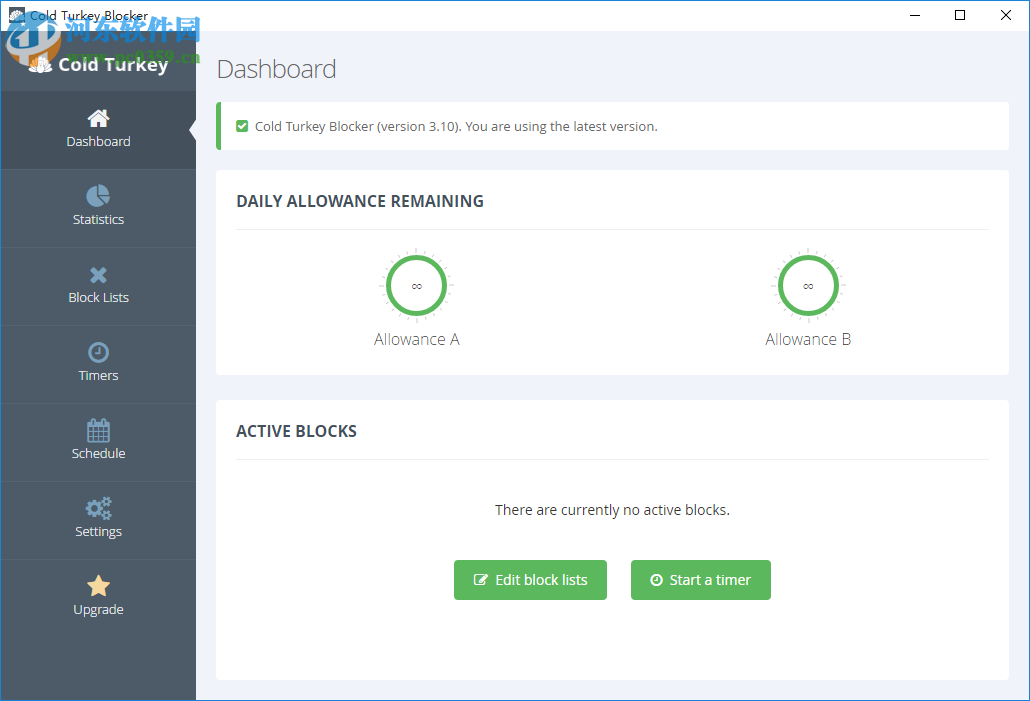 Cold Turkey Blocker Pro 3.10 免费版