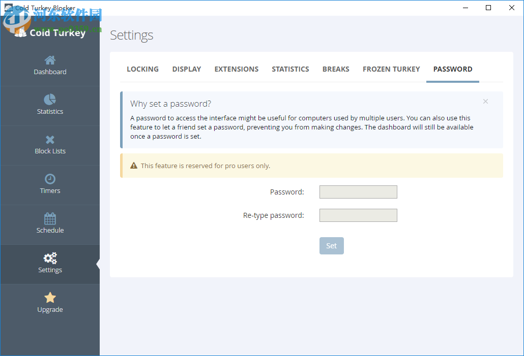 Cold Turkey Blocker Pro 3.10 免费版