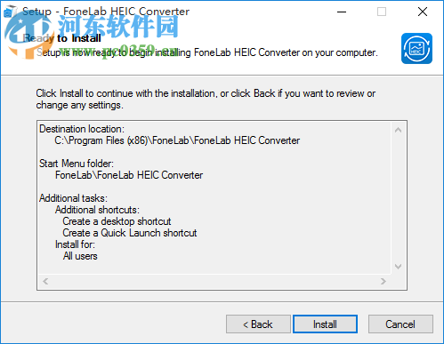 FoneLab HEIC Converter(HEIC格式转换工具) 1.0.8 官方版