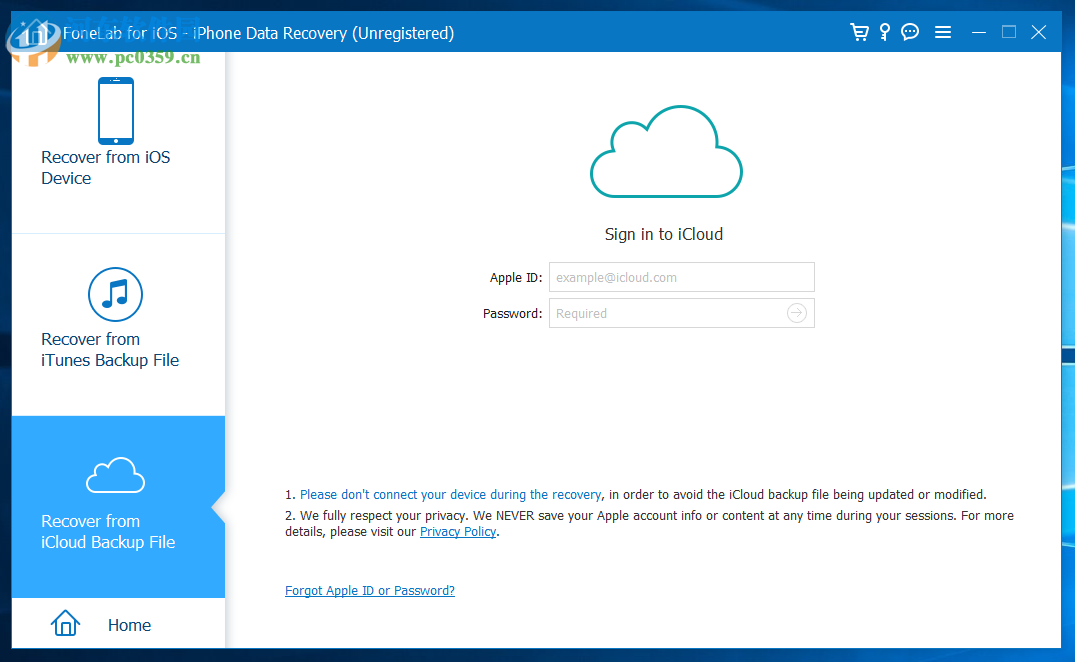 FoneLab iPhone Data Recovery(苹果手机数据恢复软件) 10.1.6 官方版