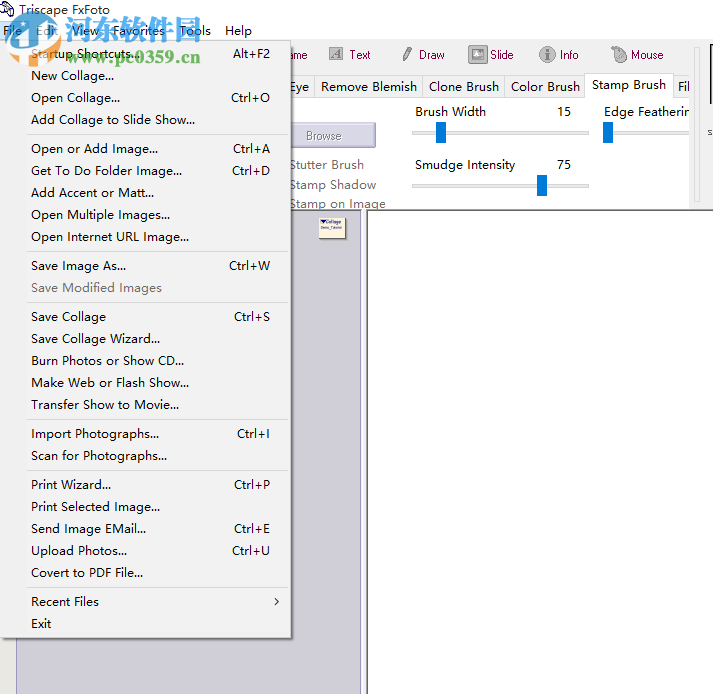 Triscape FxFoto(图像拼贴工具) 6.0.0.73 官方版
