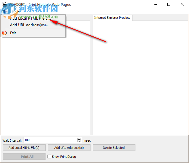 Print Multiple Web Pages(页面打印软件) 1.8 官方版