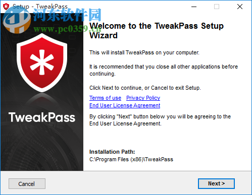 TweakPass(密码管理工具) 1.0.1000.3603 官方版