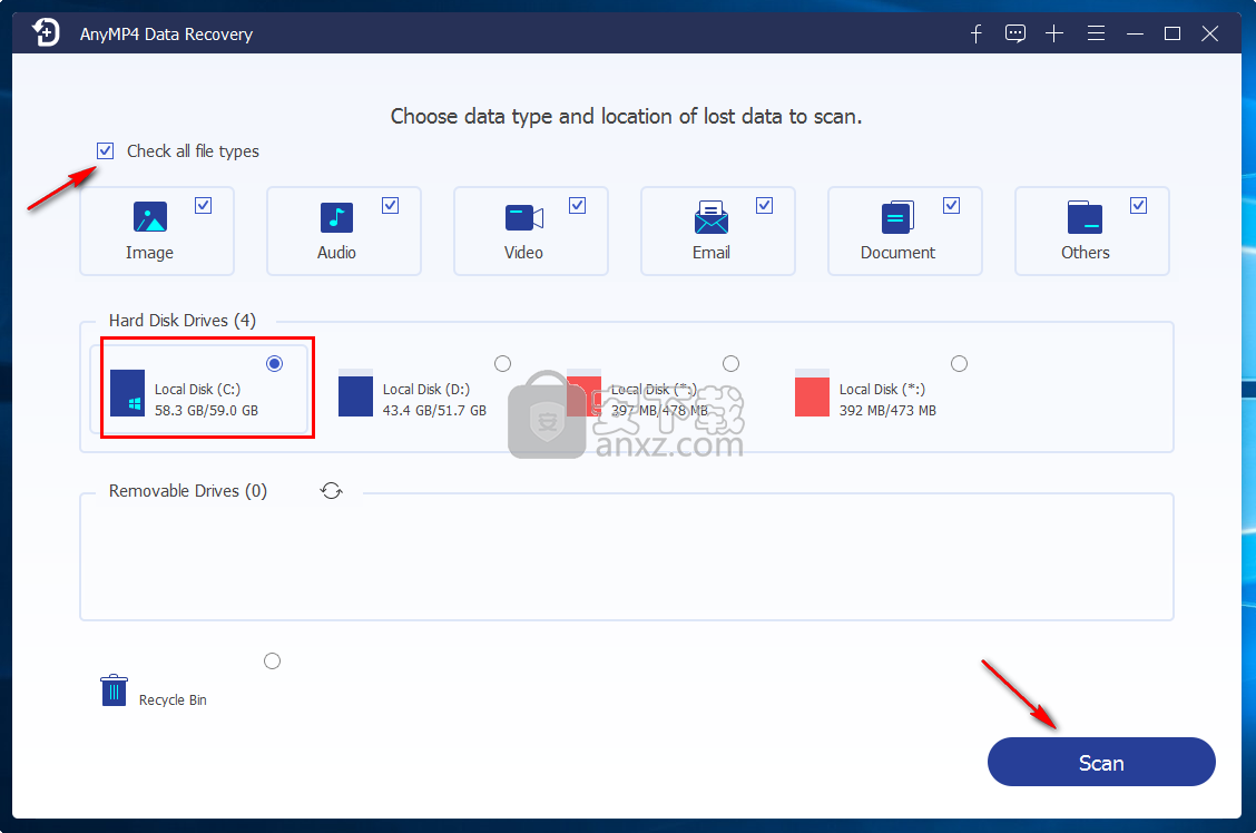 AnyMP4 Data Recovery(数据恢复软件)
