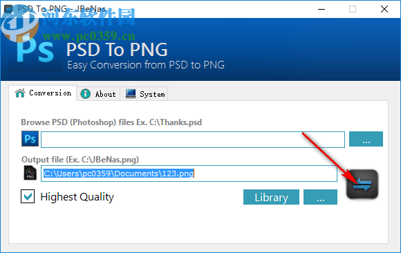 PSD To PNG(PSD转PNG格式工具)