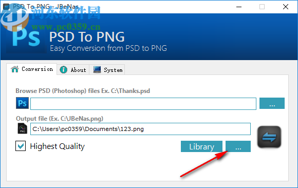 PSD To PNG(PSD转PNG格式工具)