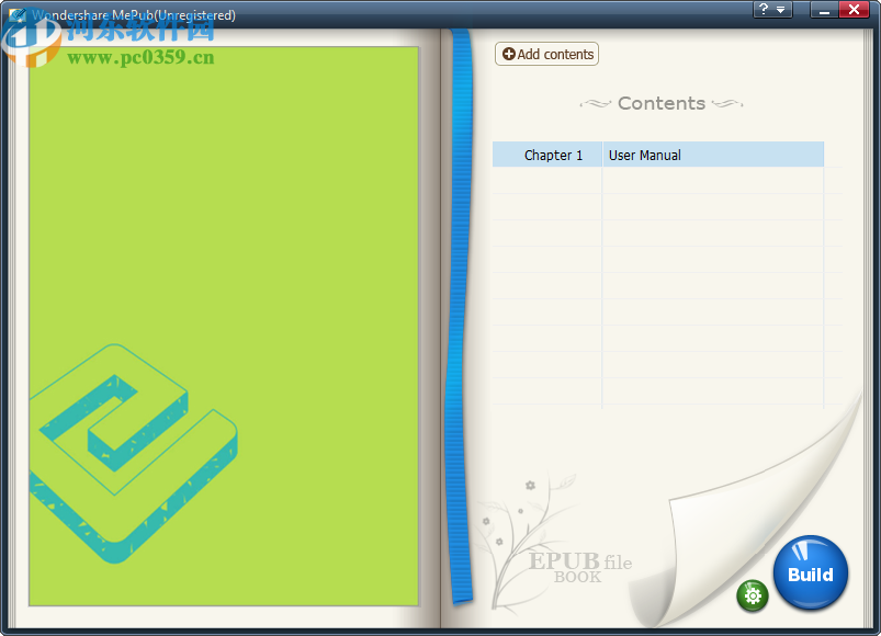 Wondershare MePub(EPUB电子书创建工具)