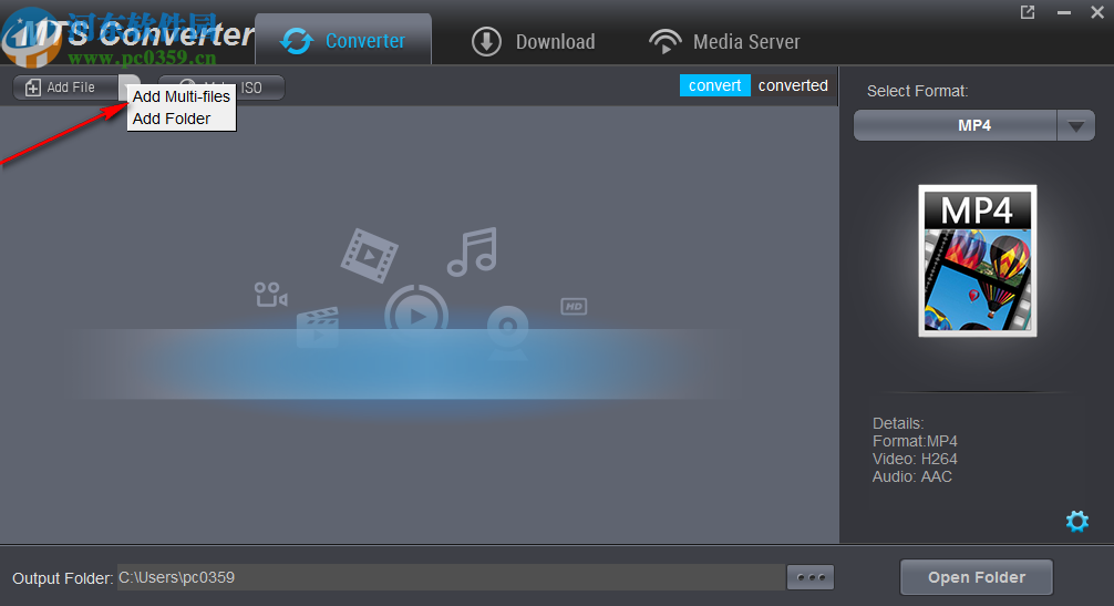 Dimo MTS Converter(MTS格式转换软件)