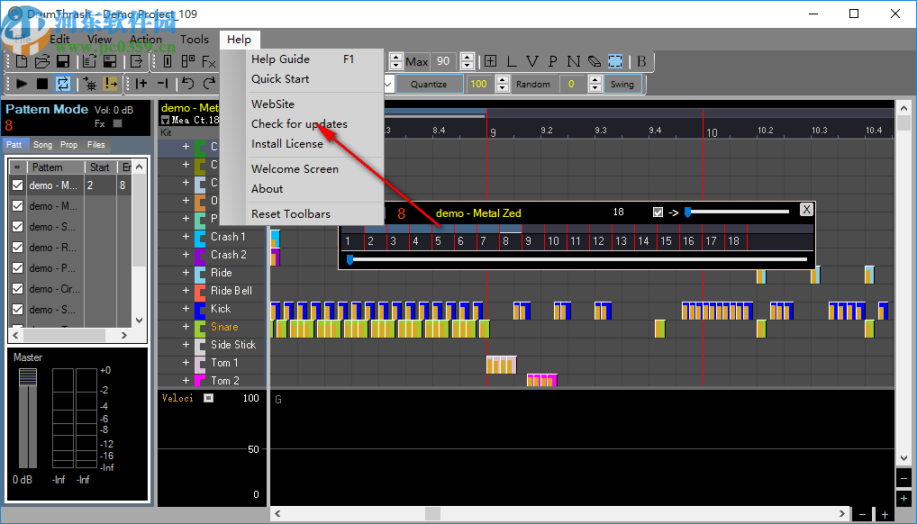 DrumThrash(鼓机软件)
