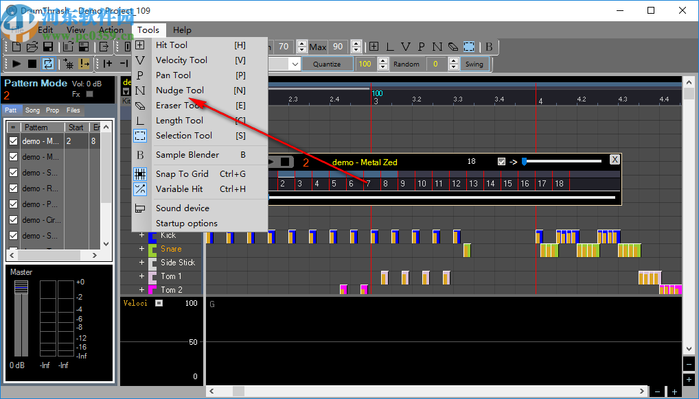 DrumThrash(鼓机软件)