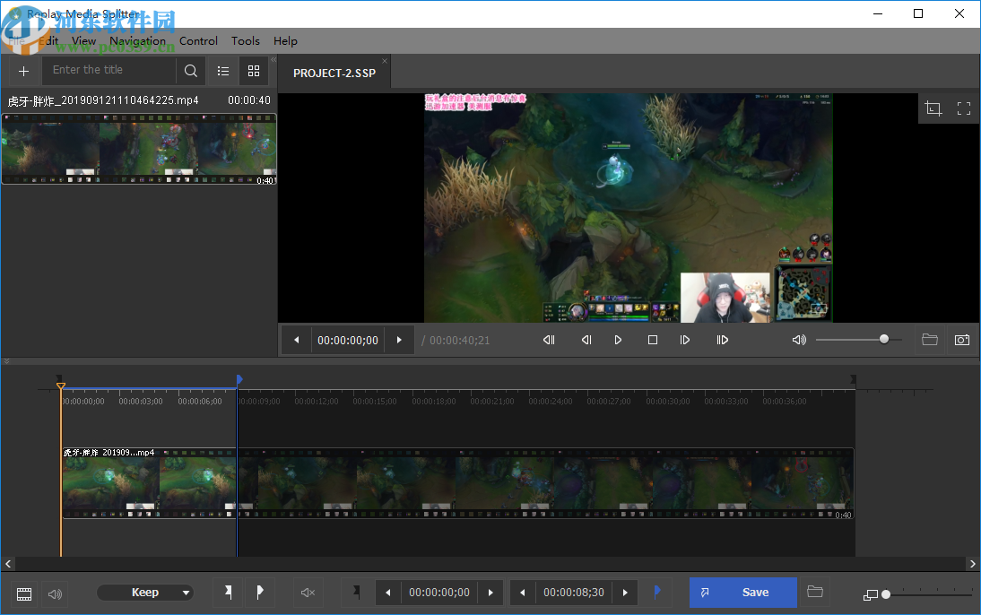 Replay Media Splitter(音<a href=https://www.pc0359.cn/zt/shipinfenge/ target=_blank class=infotextkey>视频分割</a>工具)