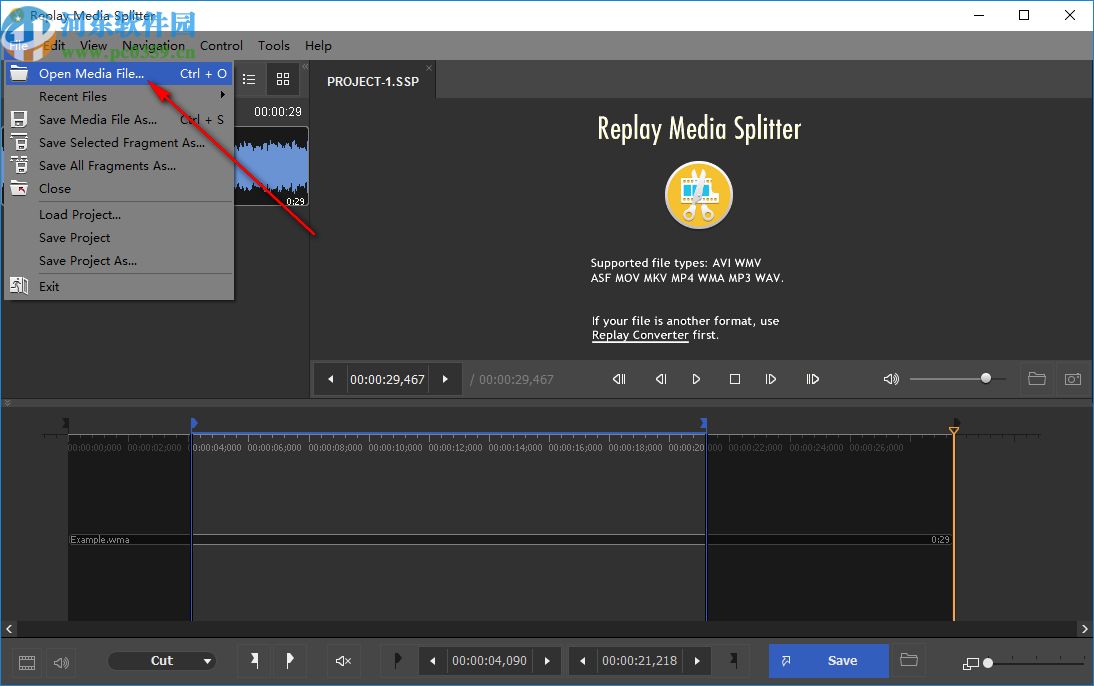 Replay Media Splitter(音视频分割工具)