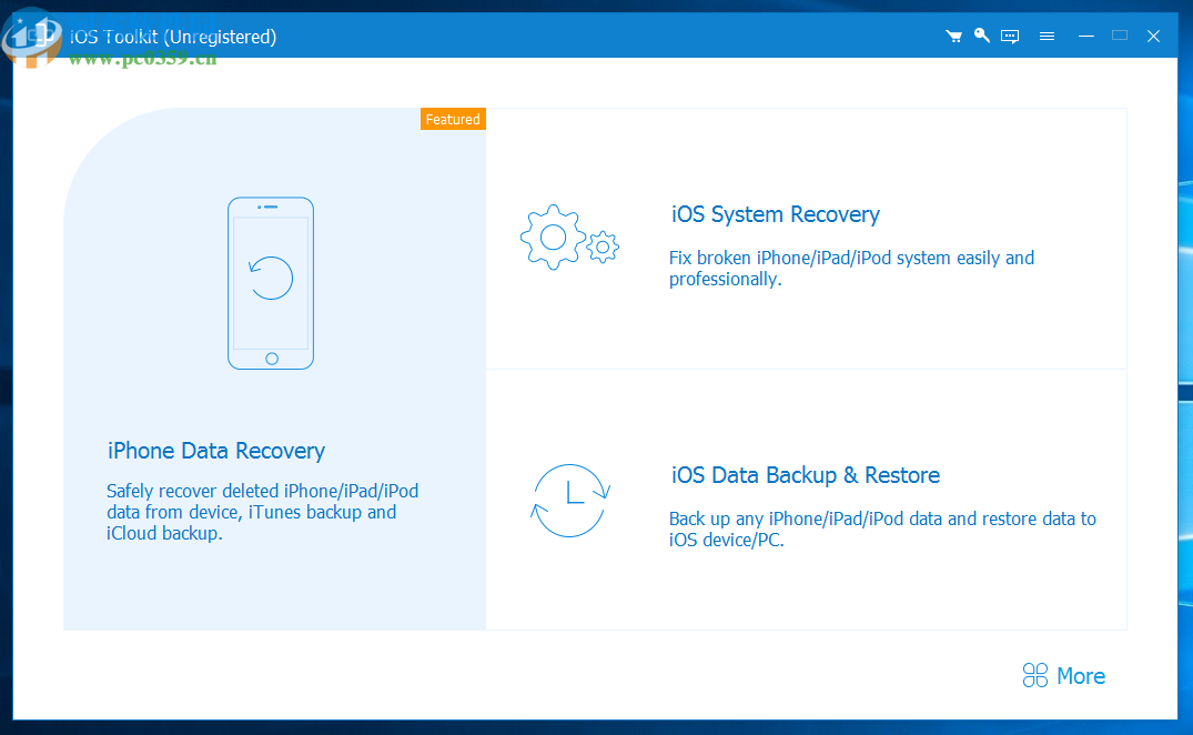 AnyMP4 iOS Toolkit(iOS数据恢复工具)