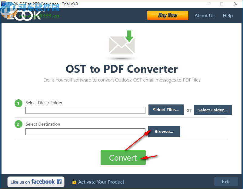 ZOOK OST to PDF Converter(OST转PDF文件工具)