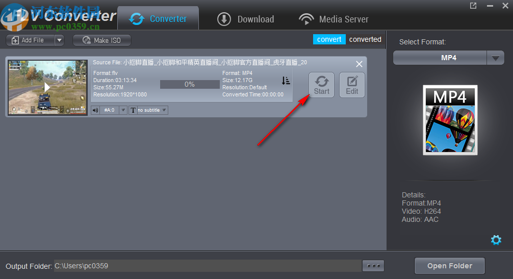 Dimo FLV Video Converter(FLV视频转换软件)