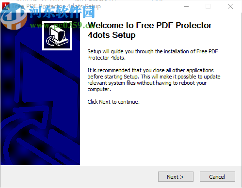 Free PDF Protector 4dots(PDF加密软件)