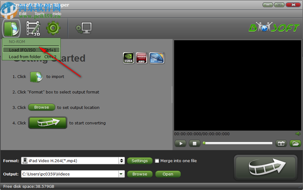 Brorsoft Blu-ray Ripper(蓝光翻录软件)