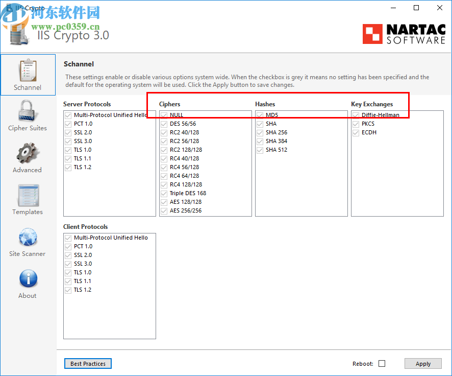 IIS Crypto(系统智能管理工具)