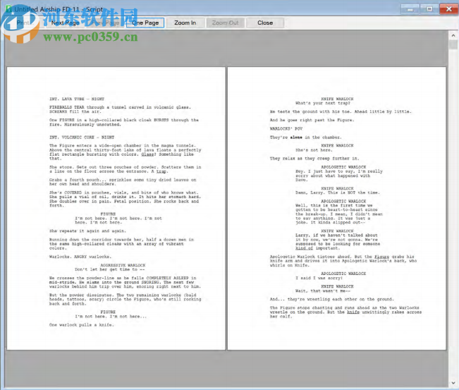 Final Draft11(剧本写作软件)