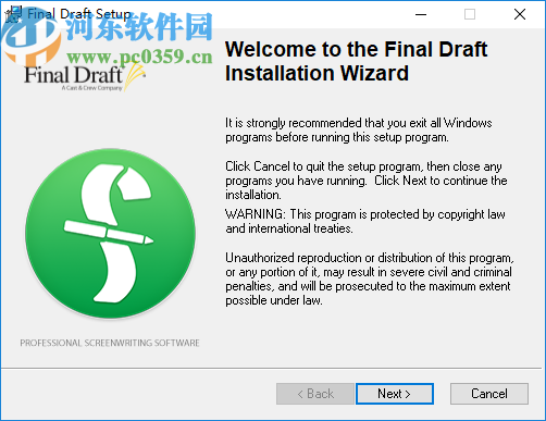Final Draft11(剧本写作软件)