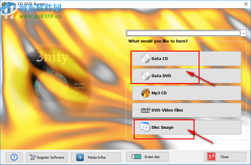 3nity CD DVD BURNER(光盘刻录工具)