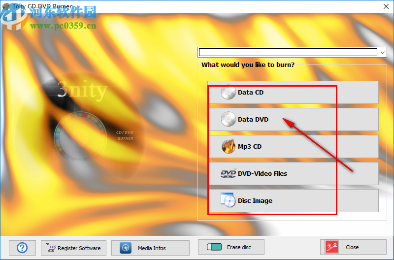 3nity CD DVD BURNER(光盘刻录工具)